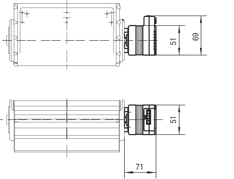 Чертеж QL4/3000-2124